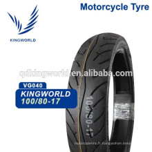 Moto Tubeless Tire 100 / 90-17 100 / 90-18, Pneu moto sans chambre à air 90 / 90-12 80 / 90-17 Qualité Choix